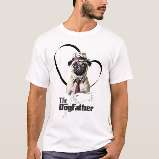 Camiseta Pug - The Dogfather