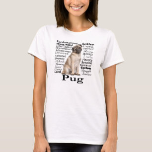 Camiseta Pug Traits T-Shirt
