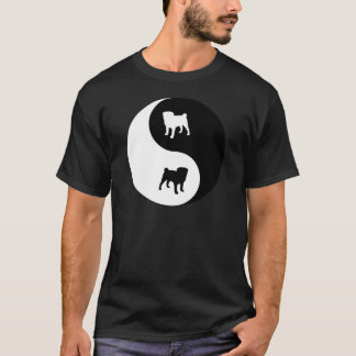 Camiseta Pug Yin Yang