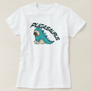 Camiseta Pugasaurus Pug Dog T-Shirt