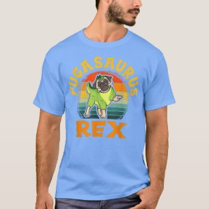 Camiseta Pugasaurus Rex, Cachorro Engraçado, Amante de os a