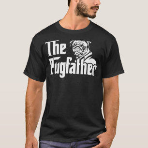 Camiseta Pugdad Pai Pug Pug