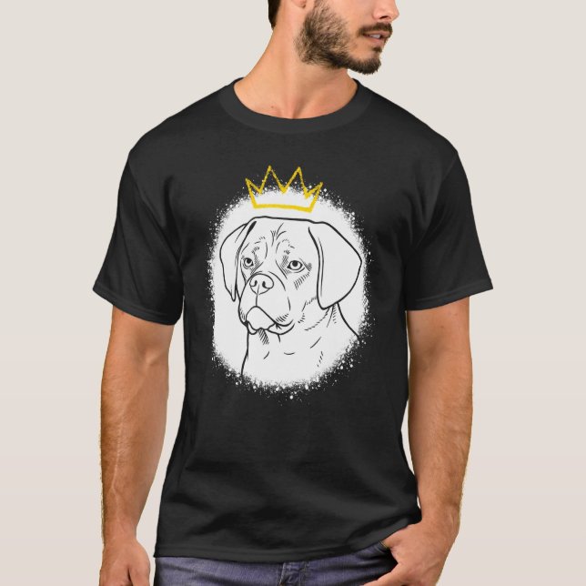 Camiseta Puggle com Coroa (Frente)