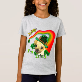 Camiseta Puggle Dia de São Patrício