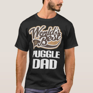 Camiseta Puggle Dog Pai (Worlds Best)