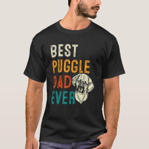 Camiseta Puggle Graphic For Boys Men Pais Puggle Pai