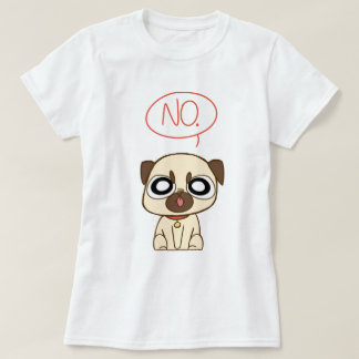 Camiseta Puggle irritado
