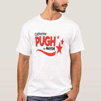 Camiseta Pugh para o Mayor T-shirt