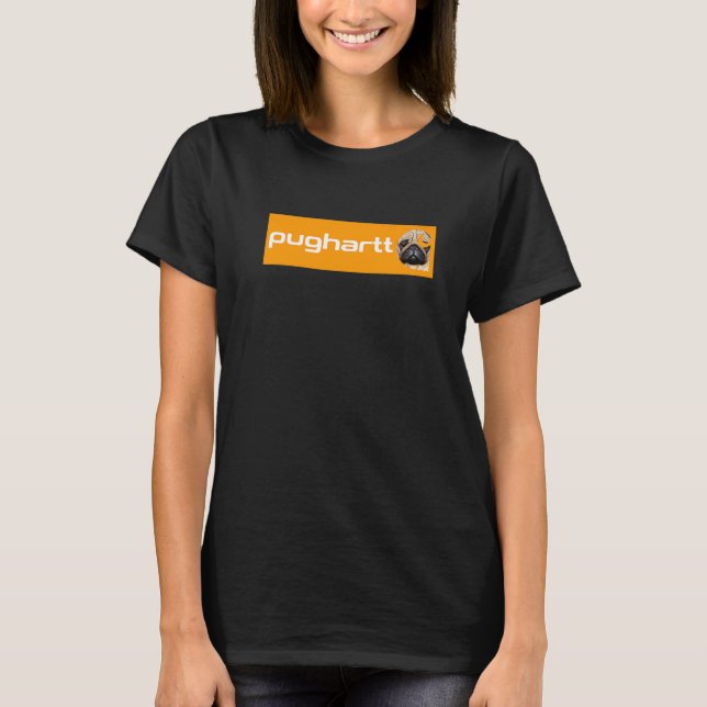 Camiseta Pughartt Pug Dog Pugs (Frente)