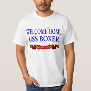 Camiseta Pugilista Home bem-vindo de USS