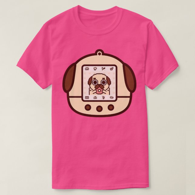 Camiseta Puglie Pugligotchi (Frente do Design)