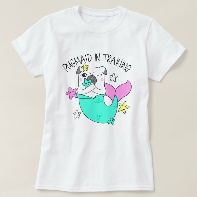 Camiseta Pugmaid T-Shirt (Frente do Design)