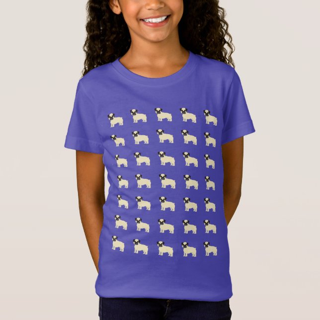 Camiseta Pugs,  (Frente)