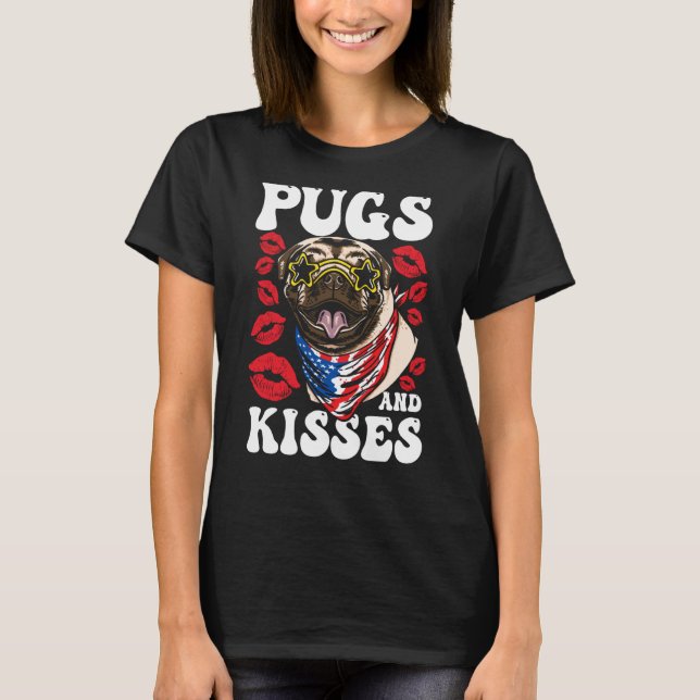 Camiseta Pugs and Kisses (Frente)