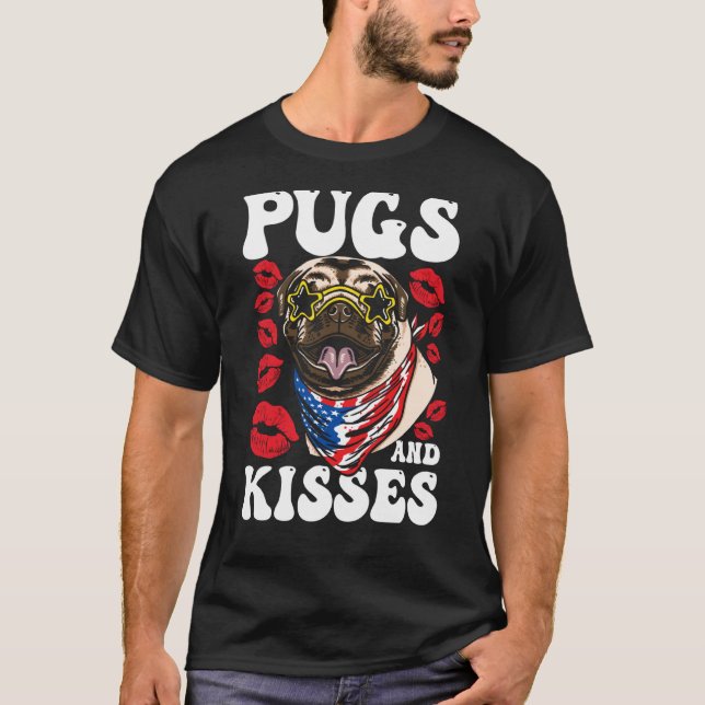Camiseta Pugs and Kisses (Frente)