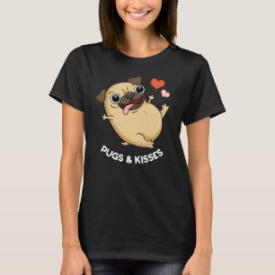 Camiseta Pugs E Beija Cachorro Engraçado Pun Dardo BG