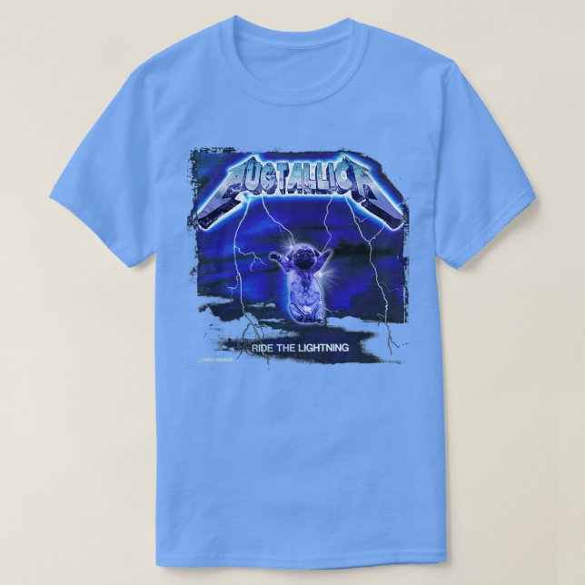 Camiseta Pugtallica (Frente do Design)