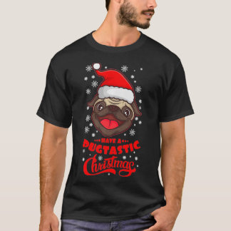 Camiseta PUGTASTIC CHRISTMAS BOMBEIRO Proprietário de Cacho