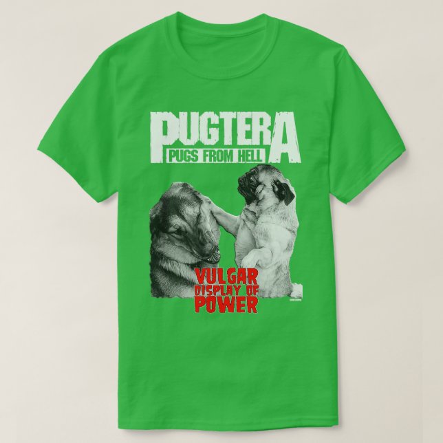 CAMISETA PUGTERA (Frente do Design)