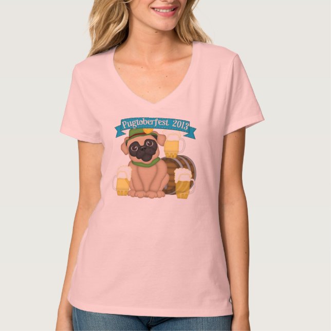 Camiseta Pugtoberfest 2013 #2 - adicione por favor o texto (Frente)