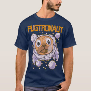 Camiseta Pugtronaut Pug Astronauta