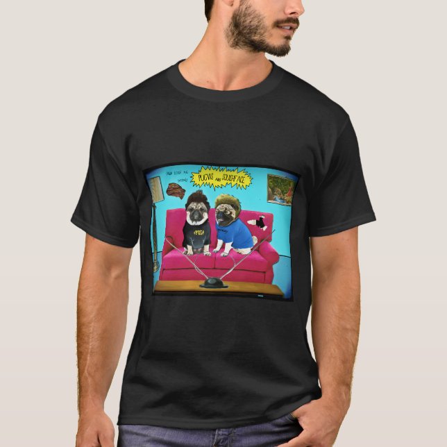 Camiseta pugvis e squishface (Frente)