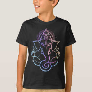Camiseta Pujá do Ganesha hindu Deus Elefante Índia Meditaçã