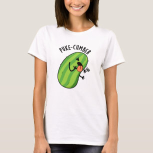 Camiseta Puke-cumber Engraçado Pepino Pun