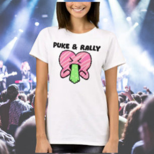 Camiseta Puke & Rally – Edição Pink Heart Party