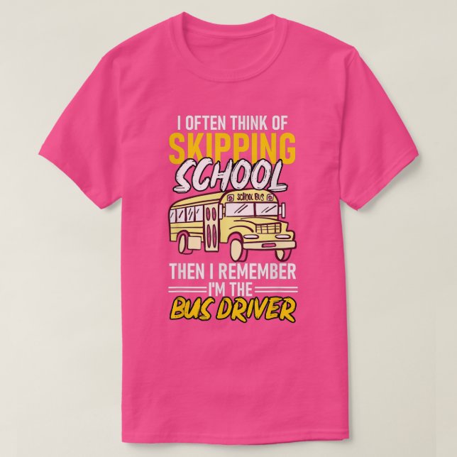 Camiseta pulando a escola 5 (Frente do Design)