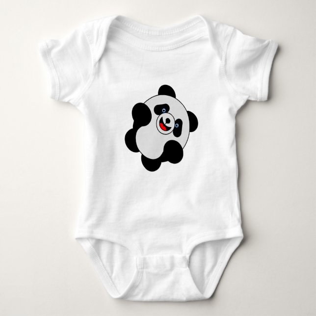 Camiseta Pulando a panda (Frente)