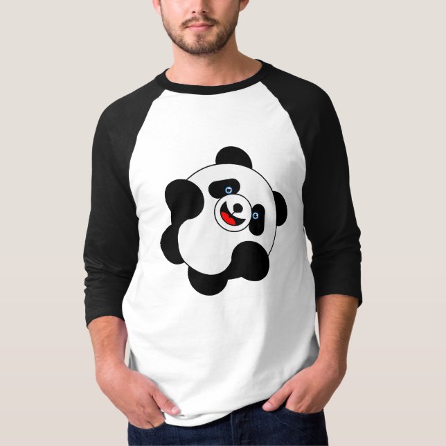 Camiseta Pulando a panda (Frente)