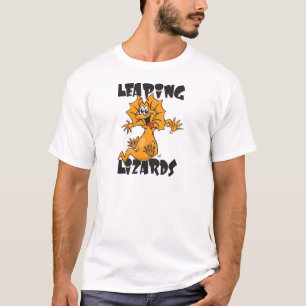 Camiseta pulando lagartos