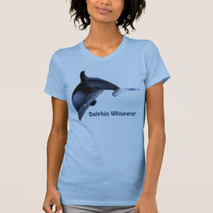 Camiseta Pulando o t-shirt da arte do Whisperer do GOLFINHO