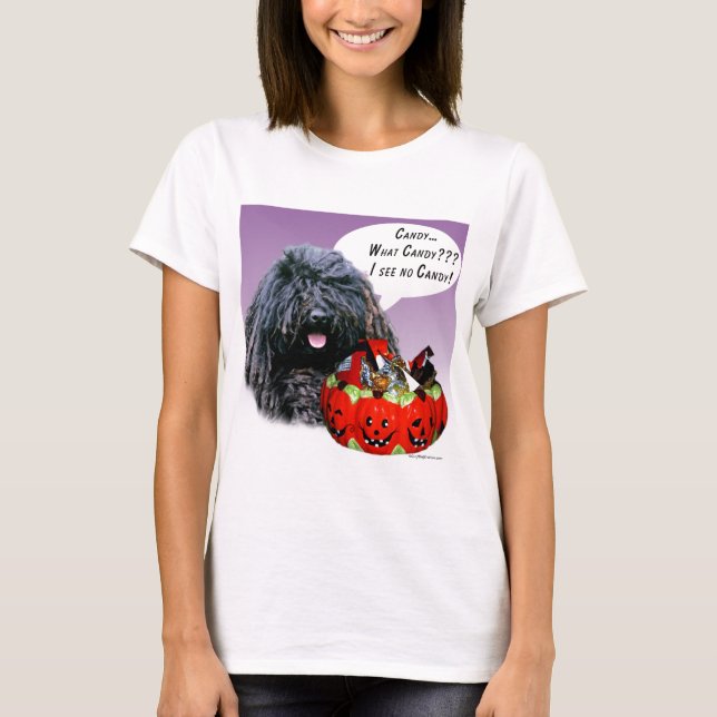Camiseta Puli Halloween Candy (Frente)