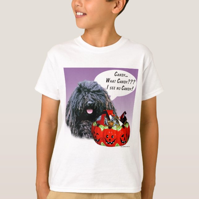 Camiseta Puli Halloween Candy (Frente)