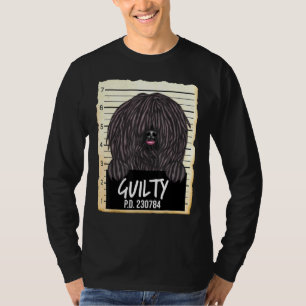 Camiseta Pulik Guilty Dog Mugshot
