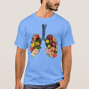 Camiseta Pulmões da Flor do Primavera por Tobe Fonseca