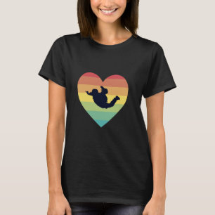 Camiseta Pulo de paraquedas engraçado indoor paraquedismo