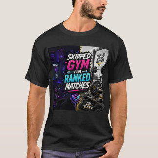 Camiseta Pulou a Academia Por Partidas Classificadas: Camis