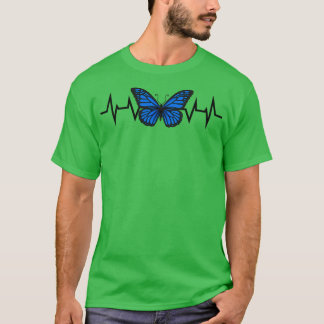 Camiseta Pulsação da Borboleta Azul