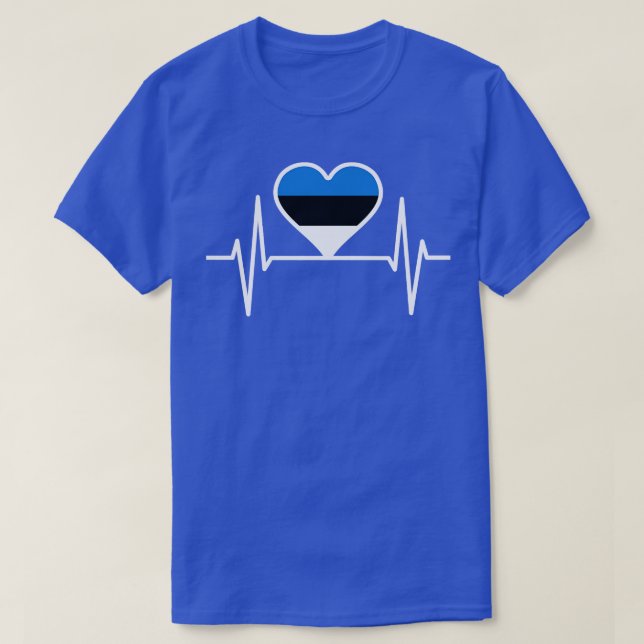 Camiseta Pulsação da Estônia (Frente do Design)