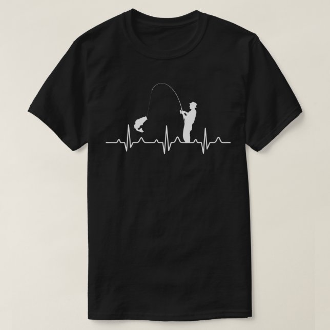 Camiseta Pulsação de Pesca (Frente do Design)