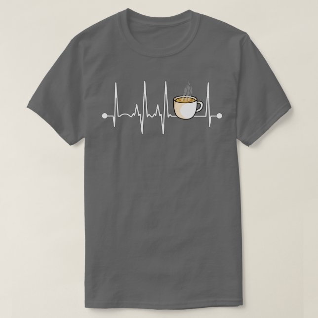 Camiseta Pulsação do Café 4 (Frente do Design)