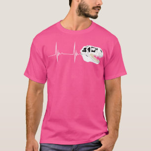 Camiseta Pulsação Fóssil Caça Caçador Dino Cabeça T