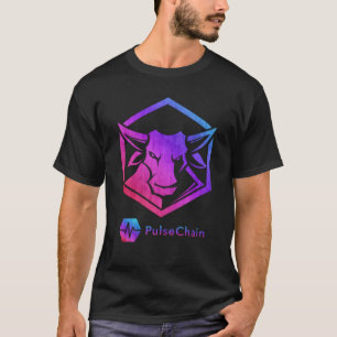 Camiseta PulseChain T-Shirt (Pulse Chain Crypto Bull)