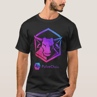 Camiseta PulseChain T-Shirt (Pulse Chain Crypto Bull)