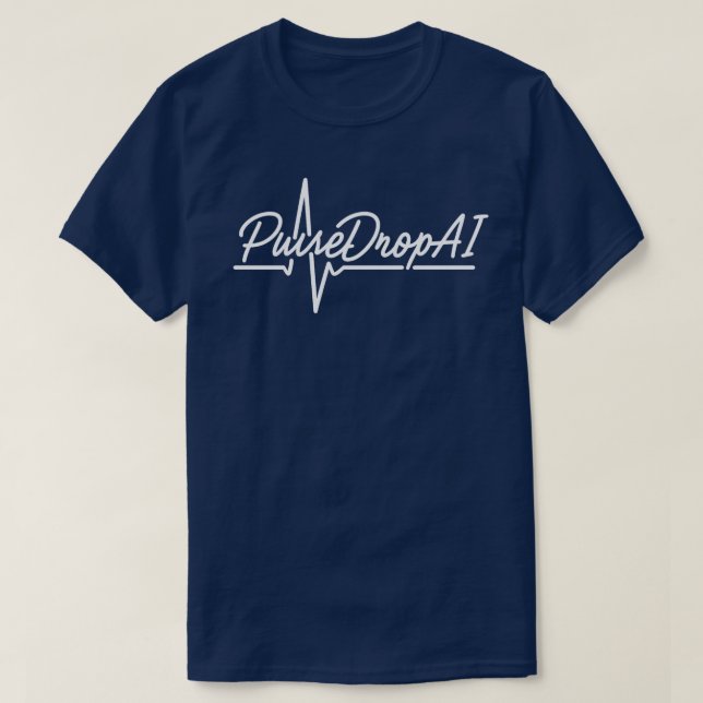 Camiseta PulseDropAI | Roupas Lo-Fi para Sonhadores & Criad (Frente do Design)