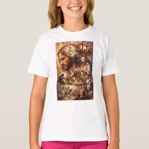 Camiseta Pulseira Inspiradora de Jesus Cristo – Religiosa S