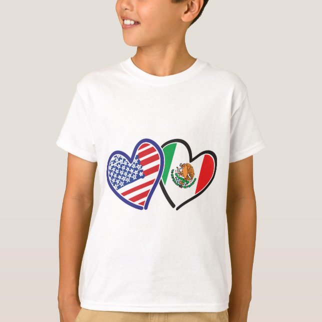 Camiseta Pulseiras do Coração nos EUA (Frente)